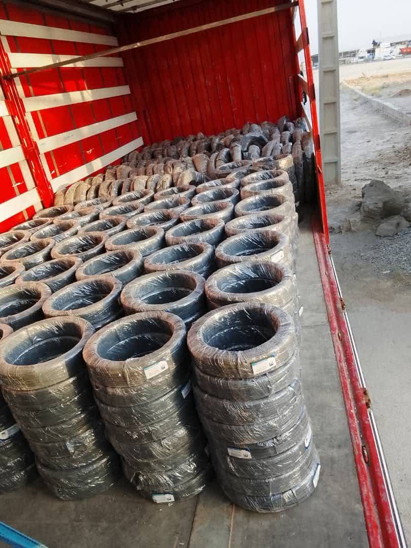 صادرات سیم مفتول 1.5 و 2.5 استاندارد آنیل شده، زرین نورد اسپادانا